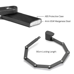 Smart lock Lemmo - Antivol pliable connecté pour votre Lemmo