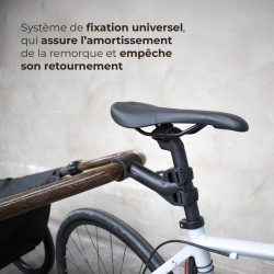 Remorque Maina 20+ : remorque de vélo légère et compacte