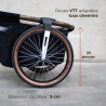 Remorque Maina 20+ : remorque de vélo légère et compacte